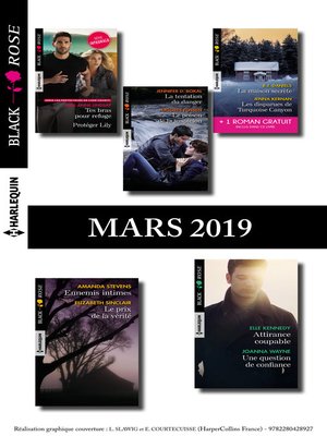 cover image of 10 romans Black Rose + 1 gratuit (n°523 à 527--Mars 2019)